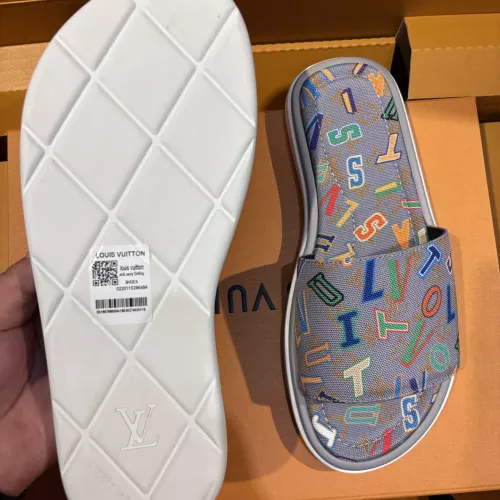 Cheap Louis Vuitton Slippers For Men #1356046 Replica Wholesale [$105.00 USD] [ITEM#1356046] on Replica Louis Vuitton Slippers