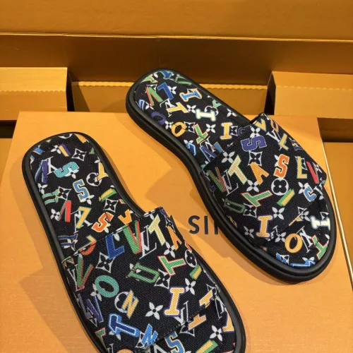 Cheap Louis Vuitton Slippers For Men #1356050 Replica Wholesale [$105.00 USD] [ITEM#1356050] on Replica Louis Vuitton Slippers