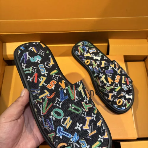 Cheap Louis Vuitton Slippers For Men #1356050 Replica Wholesale [$105.00 USD] [ITEM#1356050] on Replica Louis Vuitton Slippers