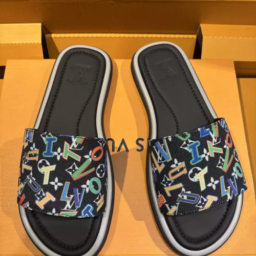 Cheap Louis Vuitton Slippers For Men #1356051 Replica Wholesale [$105.00 USD] [ITEM#1356051] on Replica Louis Vuitton Slippers