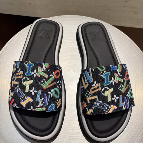 Cheap Louis Vuitton Slippers For Men #1356051 Replica Wholesale [$105.00 USD] [ITEM#1356051] on Replica Louis Vuitton Slippers