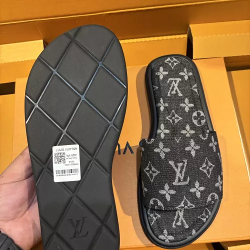 Cheap Louis Vuitton Slippers For Men #1356059 Replica Wholesale [$105.00 USD] [ITEM#1356059] on Replica Louis Vuitton Slippers