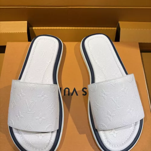 Cheap Louis Vuitton Slippers For Men #1356060 Replica Wholesale [$105.00 USD] [ITEM#1356060] on Replica Louis Vuitton Slippers