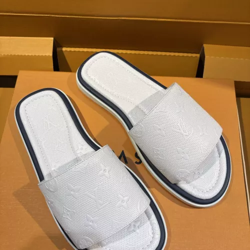 Cheap Louis Vuitton Slippers For Men #1356060 Replica Wholesale [$105.00 USD] [ITEM#1356060] on Replica Louis Vuitton Slippers