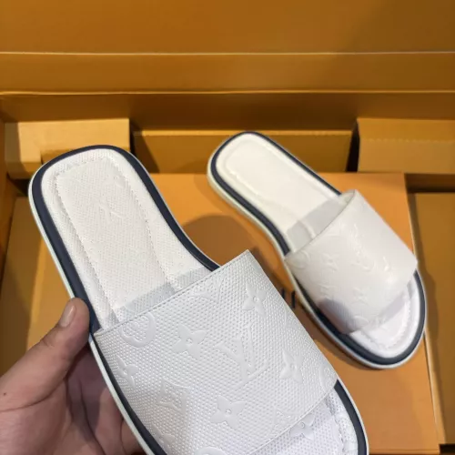 Cheap Louis Vuitton Slippers For Men #1356060 Replica Wholesale [$105.00 USD] [ITEM#1356060] on Replica Louis Vuitton Slippers