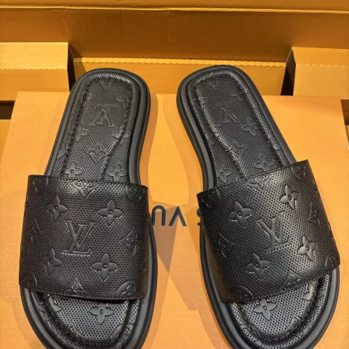 Cheap Louis Vuitton Slippers For Men #1356061 Replica Wholesale [$105.00 USD] [ITEM#1356061] on Replica Louis Vuitton Slippers