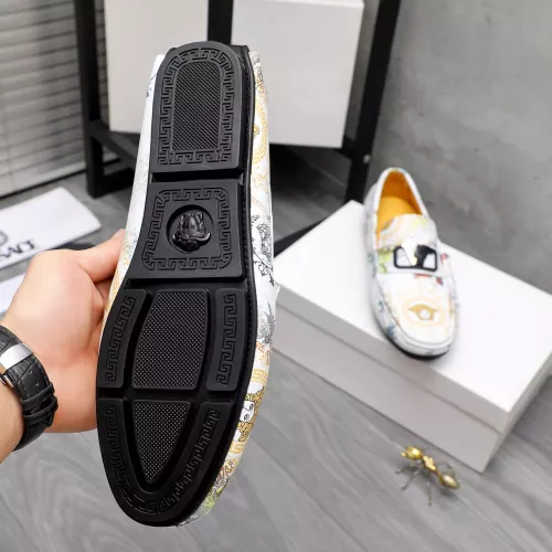 Cheap Versace Leather Shoes For Men #1356062 Replica Wholesale [$76.00 USD] [ITEM#1356062] on Replica Versace Leather Shoes