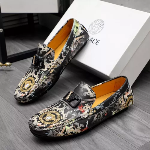 Versace Leather Shoes For Men #1356063