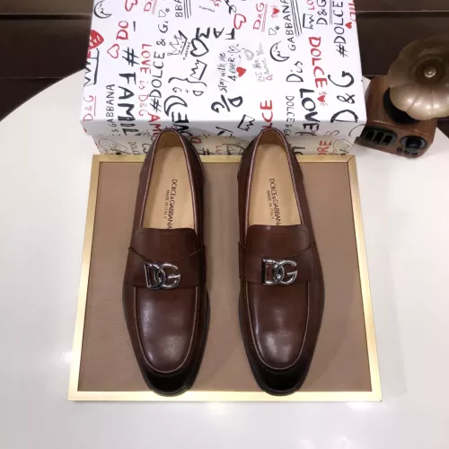 Cheap Dolce &amp; Gabbana D&amp;G Leather Shoes For Men #1356068 Replica Wholesale [$98.00 USD] [ITEM#1356068] on Replica Dolce &amp; Gabbana D&amp;G Leather Shoes