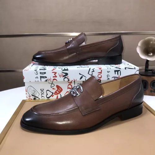 Cheap Dolce &amp; Gabbana D&amp;G Leather Shoes For Men #1356068 Replica Wholesale [$98.00 USD] [ITEM#1356068] on Replica Dolce &amp; Gabbana D&amp;G Leather Shoes
