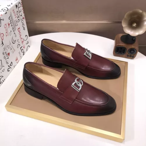 Cheap Dolce &amp; Gabbana D&amp;G Leather Shoes For Men #1356069 Replica Wholesale [$98.00 USD] [ITEM#1356069] on Replica Dolce &amp; Gabbana D&amp;G Leather Shoes