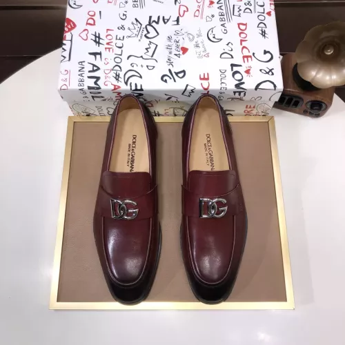Cheap Dolce &amp; Gabbana D&amp;G Leather Shoes For Men #1356069 Replica Wholesale [$98.00 USD] [ITEM#1356069] on Replica Dolce &amp; Gabbana D&amp;G Leather Shoes