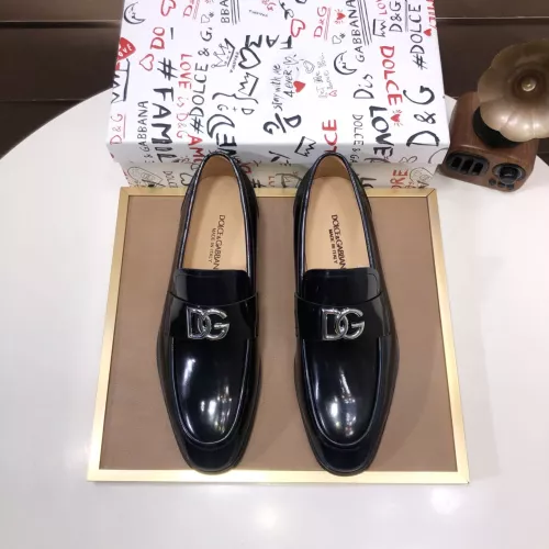 Cheap Dolce &amp; Gabbana D&amp;G Leather Shoes For Men #1356070 Replica Wholesale [$98.00 USD] [ITEM#1356070] on Replica Dolce &amp; Gabbana D&amp;G Leather Shoes