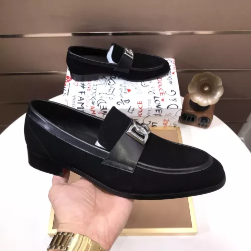 Cheap Dolce &amp; Gabbana D&amp;G Leather Shoes For Men #1356071 Replica Wholesale [$98.00 USD] [ITEM#1356071] on Replica Dolce &amp; Gabbana D&amp;G Leather Shoes
