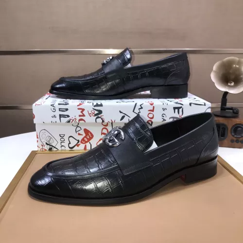 Cheap Dolce &amp; Gabbana D&amp;G Leather Shoes For Men #1356072 Replica Wholesale [$98.00 USD] [ITEM#1356072] on Replica Dolce &amp; Gabbana D&amp;G Leather Shoes