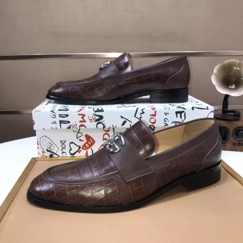 Cheap Dolce &amp; Gabbana D&amp;G Leather Shoes For Men #1356073 Replica Wholesale [$98.00 USD] [ITEM#1356073] on Replica Dolce &amp; Gabbana D&amp;G Leather Shoes