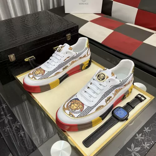 Cheap Versace Casual Shoes For Men #1356075 Replica Wholesale [$76.00 USD] [ITEM#1356075] on Replica Versace Casual Shoes