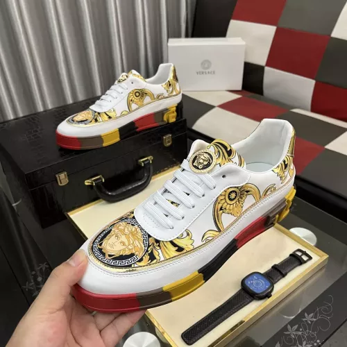 Cheap Versace Casual Shoes For Men #1356084 Replica Wholesale [$76.00 USD] [ITEM#1356084] on Replica Versace Casual Shoes