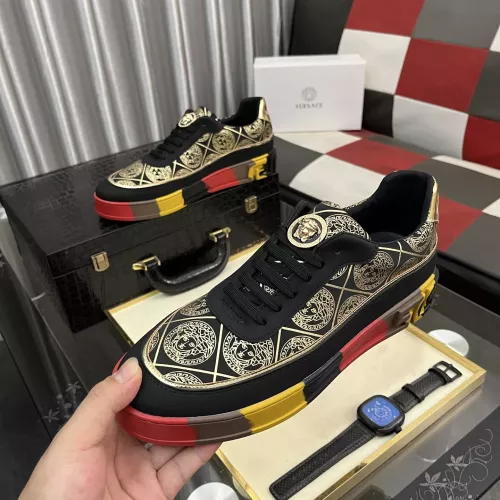 Cheap Versace Casual Shoes For Men #1356087 Replica Wholesale [$76.00 USD] [ITEM#1356087] on Replica Versace Casual Shoes