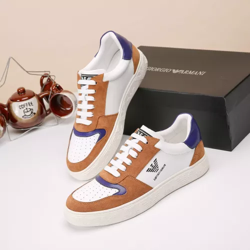 Cheap Armani Casual Shoes For Men #1356173 Replica Wholesale [$80.00 USD] [ITEM#1356173] on Replica Armani Casual Shoes