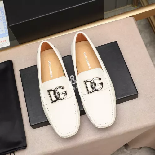 Cheap Dolce &amp; Gabbana D&amp;G Leather Shoes For Men #1356194 Replica Wholesale [$80.00 USD] [ITEM#1356194] on Replica Dolce &amp; Gabbana D&amp;G Leather Shoes