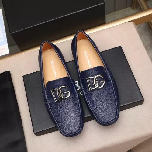 Cheap Dolce &amp; Gabbana D&amp;G Leather Shoes For Men #1356195 Replica Wholesale [$80.00 USD] [ITEM#1356195] on Replica Dolce &amp; Gabbana D&amp;G Leather Shoes