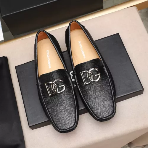 Cheap Dolce &amp; Gabbana D&amp;G Leather Shoes For Men #1356196 Replica Wholesale [$80.00 USD] [ITEM#1356196] on Replica Dolce &amp; Gabbana D&amp;G Leather Shoes