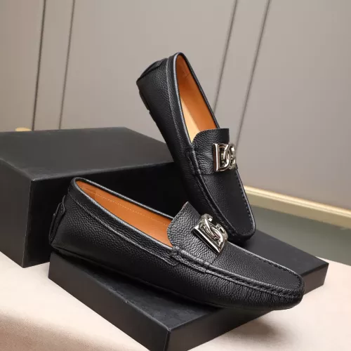 Cheap Dolce &amp; Gabbana D&amp;G Leather Shoes For Men #1356196 Replica Wholesale [$80.00 USD] [ITEM#1356196] on Replica Dolce &amp; Gabbana D&amp;G Leather Shoes