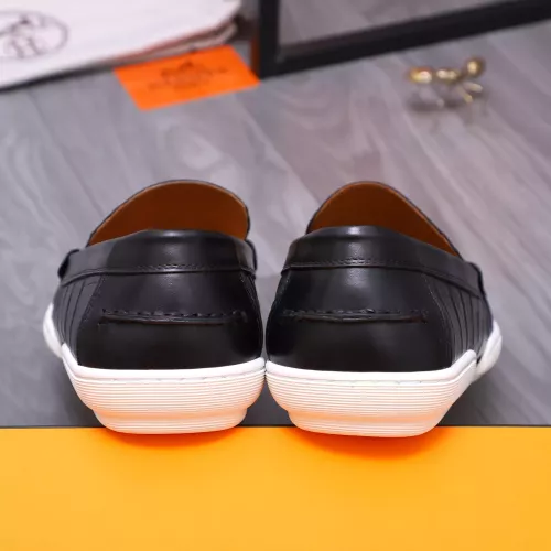 Cheap Hermes Leather Shoes For Men #1356264 Replica Wholesale [$98.00 USD] [ITEM#1356264] on Replica Hermes Leather Shoes