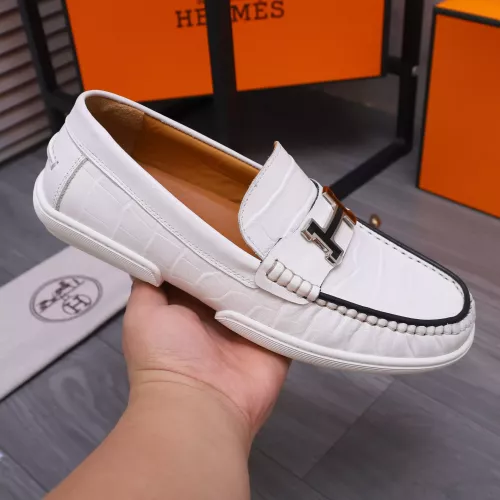 Cheap Hermes Leather Shoes For Men #1356265 Replica Wholesale [$98.00 USD] [ITEM#1356265] on Replica Hermes Leather Shoes