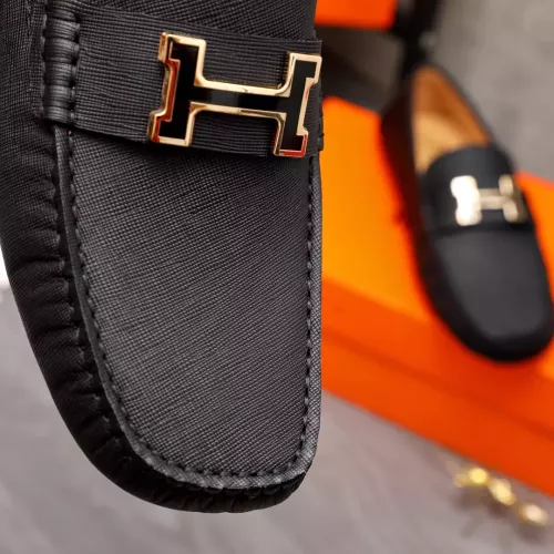 Cheap Hermes Leather Shoes For Men #1356273 Replica Wholesale [$76.00 USD] [ITEM#1356273] on Replica Hermes Leather Shoes