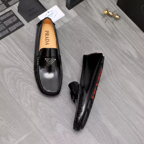 Cheap Prada Leather Shoes For Men #1356274 Replica Wholesale [$80.00 USD] [ITEM#1356274] on Replica Prada Leather Shoes