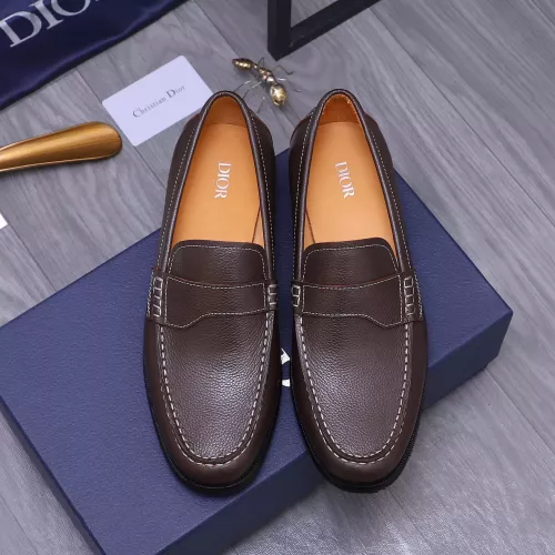 Cheap Christian Dior Leather Shoes For Men #1356278 Replica Wholesale [$105.00 USD] [ITEM#1356278] on Replica Christian Dior Leather Shoes