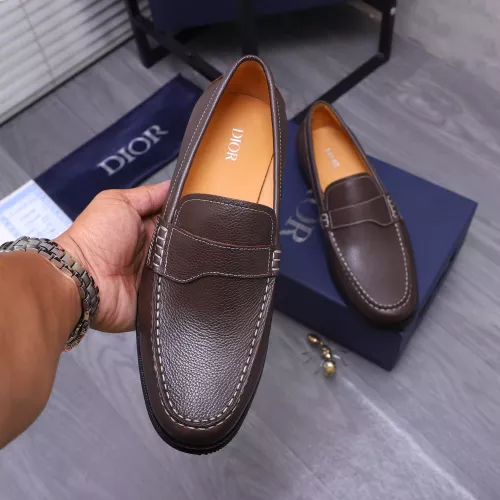 Cheap Christian Dior Leather Shoes For Men #1356278 Replica Wholesale [$105.00 USD] [ITEM#1356278] on Replica Christian Dior Leather Shoes