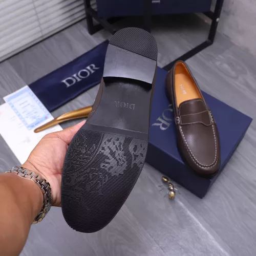 Cheap Christian Dior Leather Shoes For Men #1356278 Replica Wholesale [$105.00 USD] [ITEM#1356278] on Replica Christian Dior Leather Shoes