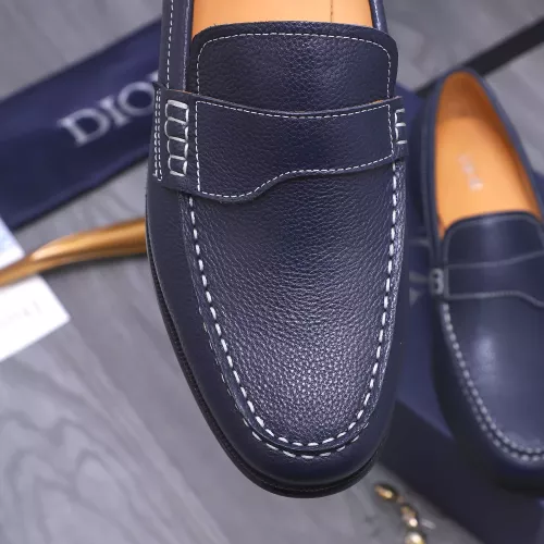 Cheap Christian Dior Leather Shoes For Men #1356279 Replica Wholesale [$105.00 USD] [ITEM#1356279] on Replica Christian Dior Leather Shoes