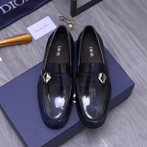 Cheap Christian Dior Leather Shoes For Men #1356289 Replica Wholesale [$105.00 USD] [ITEM#1356289] on Replica Christian Dior Leather Shoes
