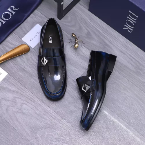 Cheap Christian Dior Leather Shoes For Men #1356289 Replica Wholesale [$105.00 USD] [ITEM#1356289] on Replica Christian Dior Leather Shoes