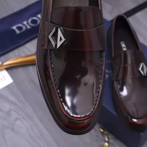 Cheap Christian Dior Leather Shoes For Men #1356290 Replica Wholesale [$105.00 USD] [ITEM#1356290] on Replica Christian Dior Leather Shoes