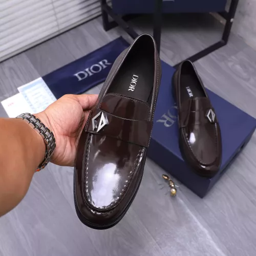 Cheap Christian Dior Leather Shoes For Men #1356291 Replica Wholesale [$105.00 USD] [ITEM#1356291] on Replica Christian Dior Leather Shoes