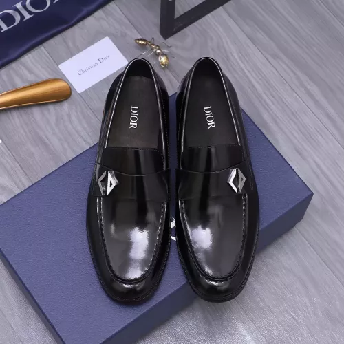 Cheap Christian Dior Leather Shoes For Men #1356292 Replica Wholesale [$105.00 USD] [ITEM#1356292] on Replica Christian Dior Leather Shoes