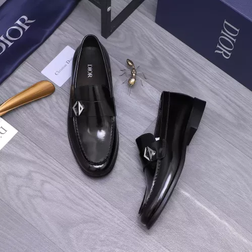 Cheap Christian Dior Leather Shoes For Men #1356292 Replica Wholesale [$105.00 USD] [ITEM#1356292] on Replica Christian Dior Leather Shoes