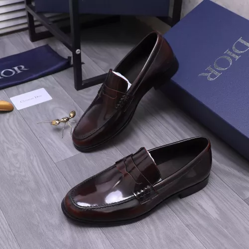 Cheap Christian Dior Leather Shoes For Men #1356307 Replica Wholesale [$105.00 USD] [ITEM#1356307] on Replica Christian Dior Leather Shoes