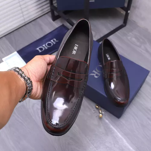 Cheap Christian Dior Leather Shoes For Men #1356307 Replica Wholesale [$105.00 USD] [ITEM#1356307] on Replica Christian Dior Leather Shoes