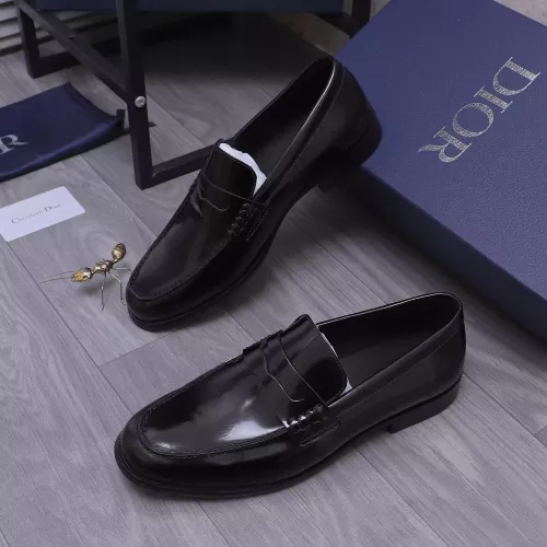 Cheap Christian Dior Leather Shoes For Men #1356309 Replica Wholesale [$105.00 USD] [ITEM#1356309] on Replica Christian Dior Leather Shoes