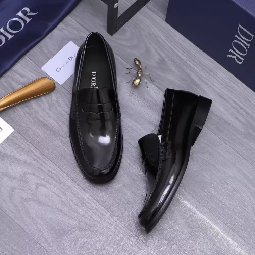 Cheap Christian Dior Leather Shoes For Men #1356309 Replica Wholesale [$105.00 USD] [ITEM#1356309] on Replica Christian Dior Leather Shoes
