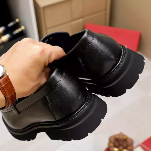 Cheap Salvatore Ferragamo Leather Shoes For Men #1356314 Replica Wholesale [$88.00 USD] [ITEM#1356314] on Replica Salvatore Ferragamo Leather Shoes