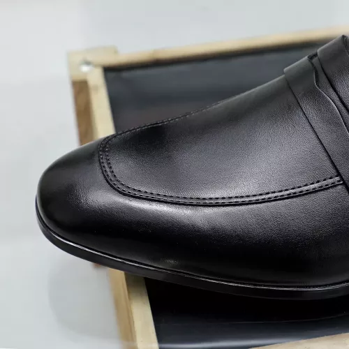 Cheap Salvatore Ferragamo Leather Shoes For Men #1356324 Replica Wholesale [$88.00 USD] [ITEM#1356324] on Replica Salvatore Ferragamo Leather Shoes