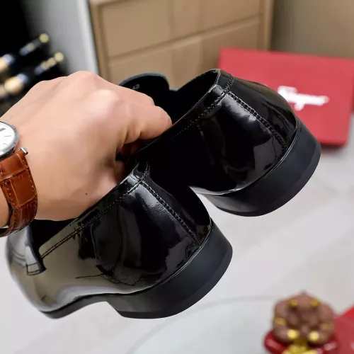 Cheap Salvatore Ferragamo Leather Shoes For Men #1356326 Replica Wholesale [$88.00 USD] [ITEM#1356326] on Replica Salvatore Ferragamo Leather Shoes