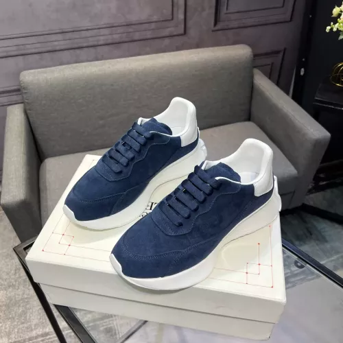 Cheap Alexander McQueen Casual Shoes For Men #1356398 Replica Wholesale [$108.00 USD] [ITEM#1356398] on Replica Alexander McQueen Casual Shoes
